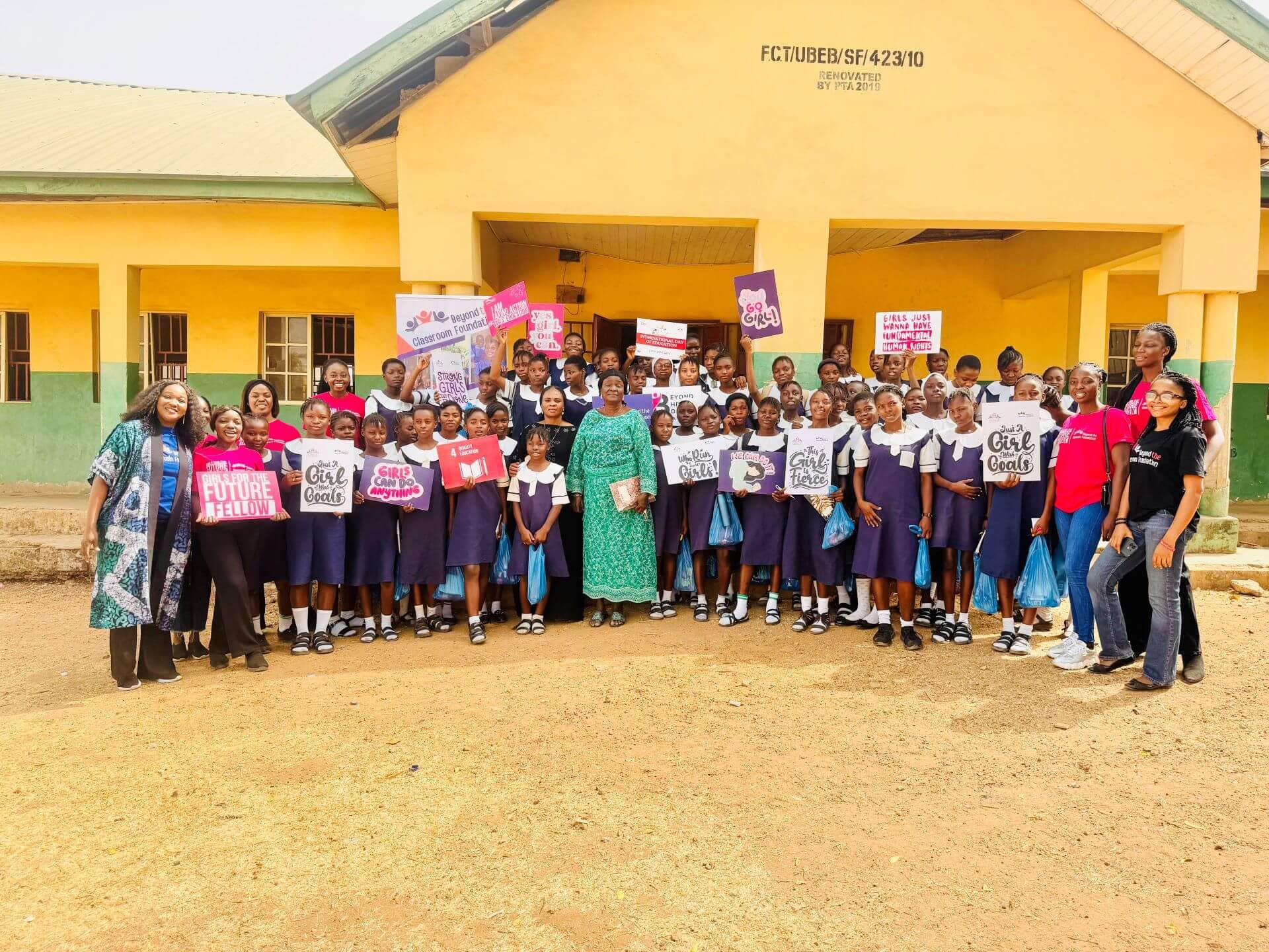 January SAFER Girls event in Abuja to commemorate the International Day of Education IGNITE